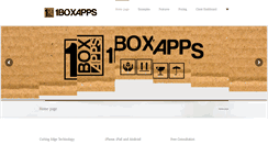 Desktop Screenshot of 1boxapps.com